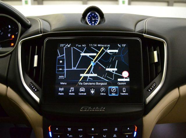 MASERATI Ghibli V6 Diesel Km 29.000 -Tetto-Pelle Beige-Iva Esp