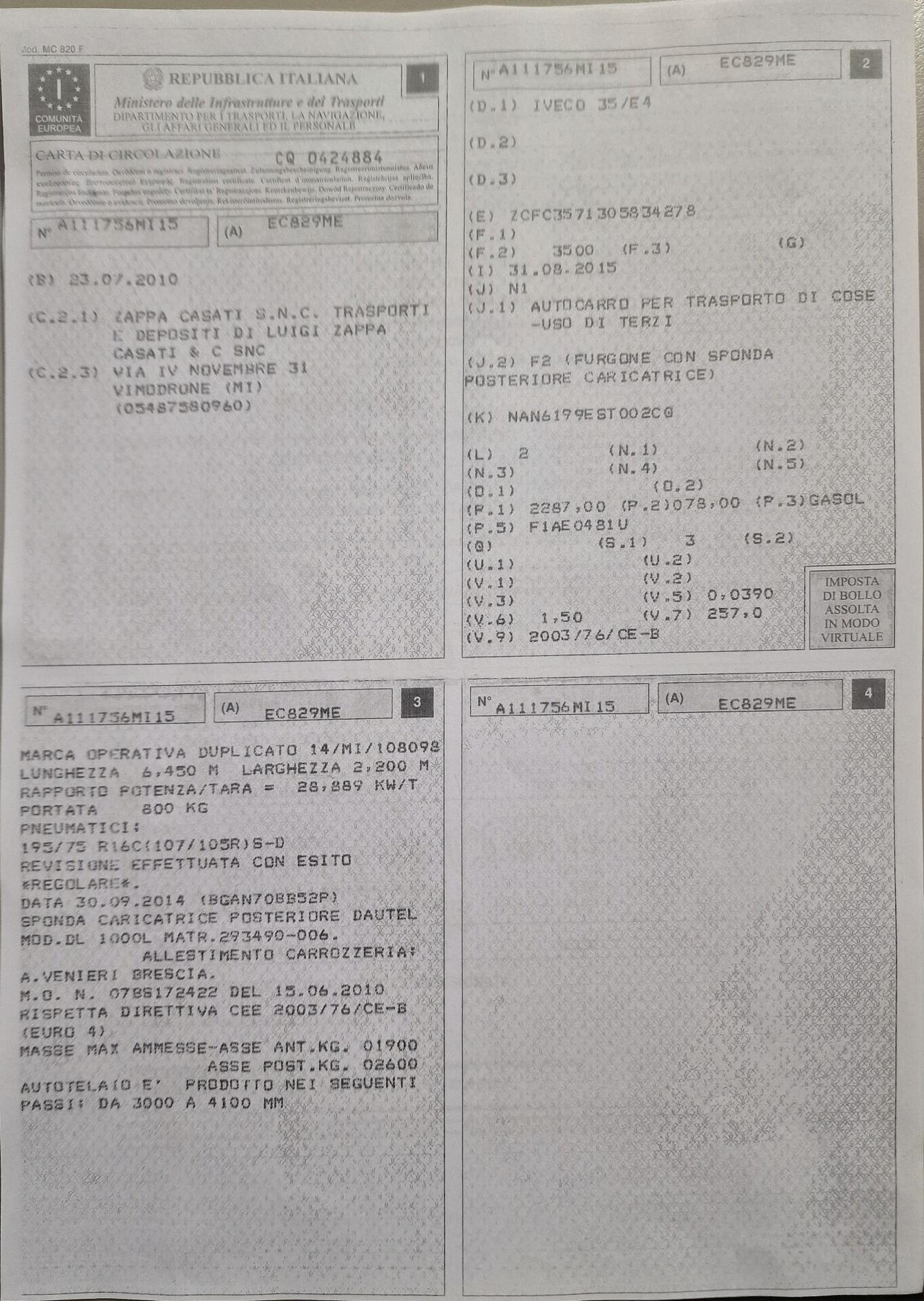 Iveco Daily 35 S11 midicab p.m.