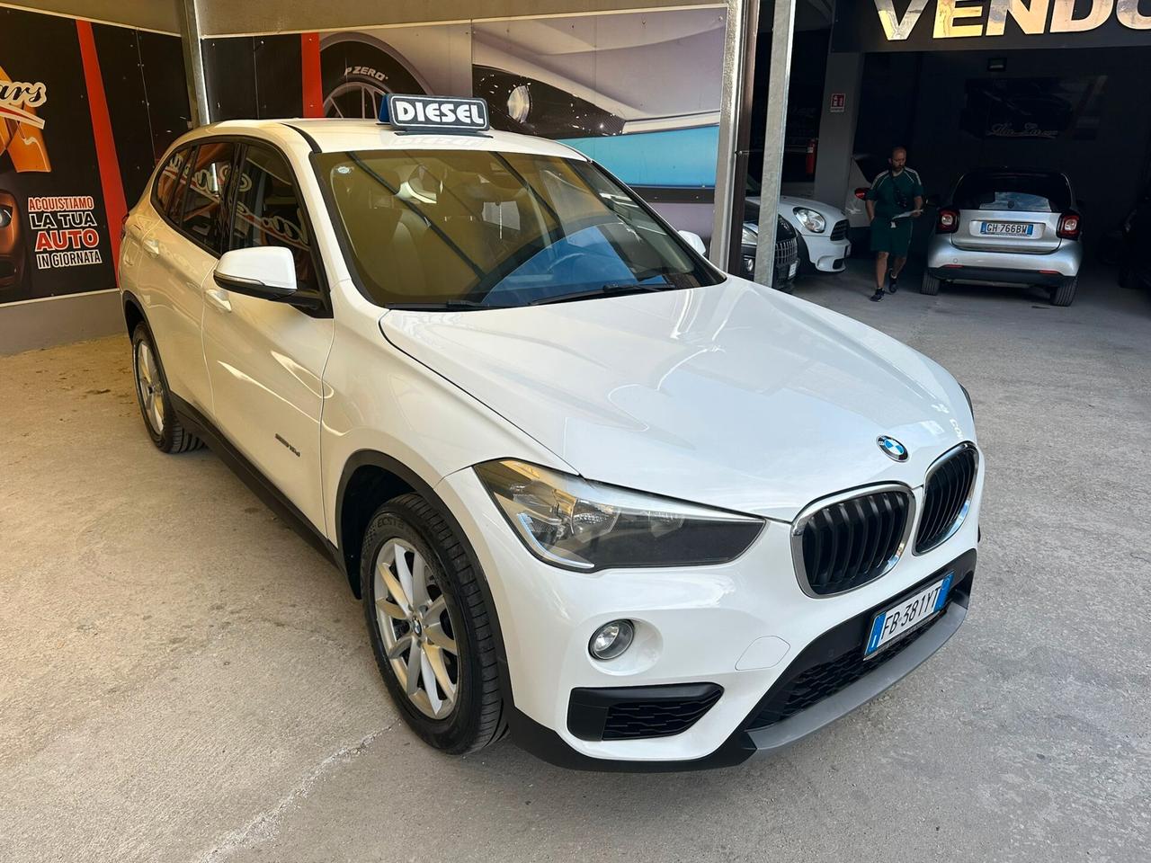 Bmw X1 2.0cc diesel 12 mesi garanzia-2016