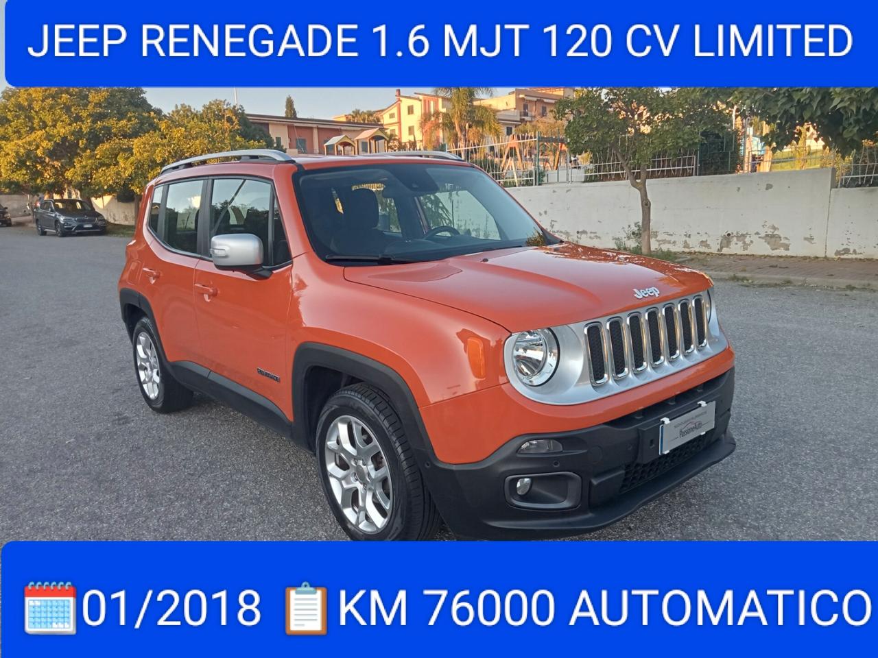 Jeep Renegade 1.6 Mjt 120 CV Limited
