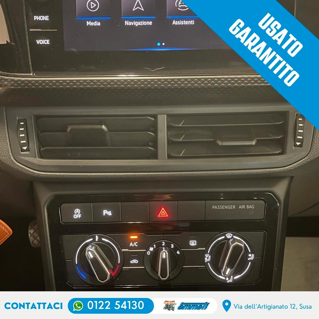 Volkswagen T-Cross 1.0 TSI 95cv Style BMT