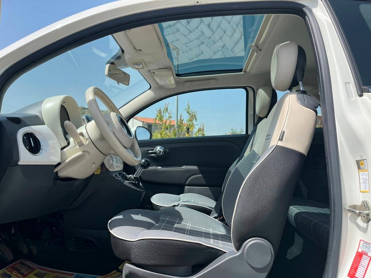 Fiat 500 1.3MLJT LOUNGE TETTO PANORAMICO 2016