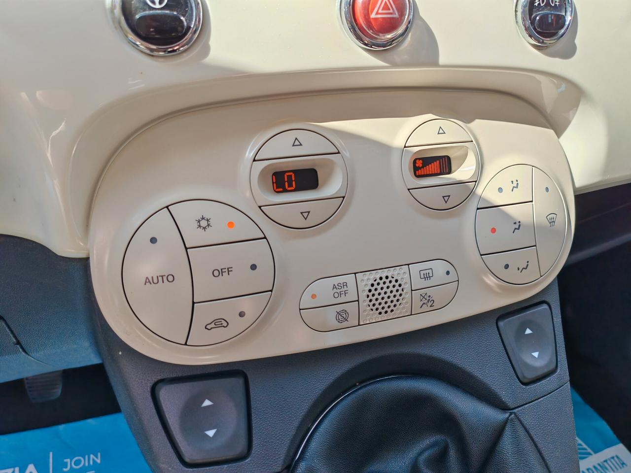 Fiat 500 1.3 diesel 04/2015 Cv95 LOUNGE BIANCO PERLA