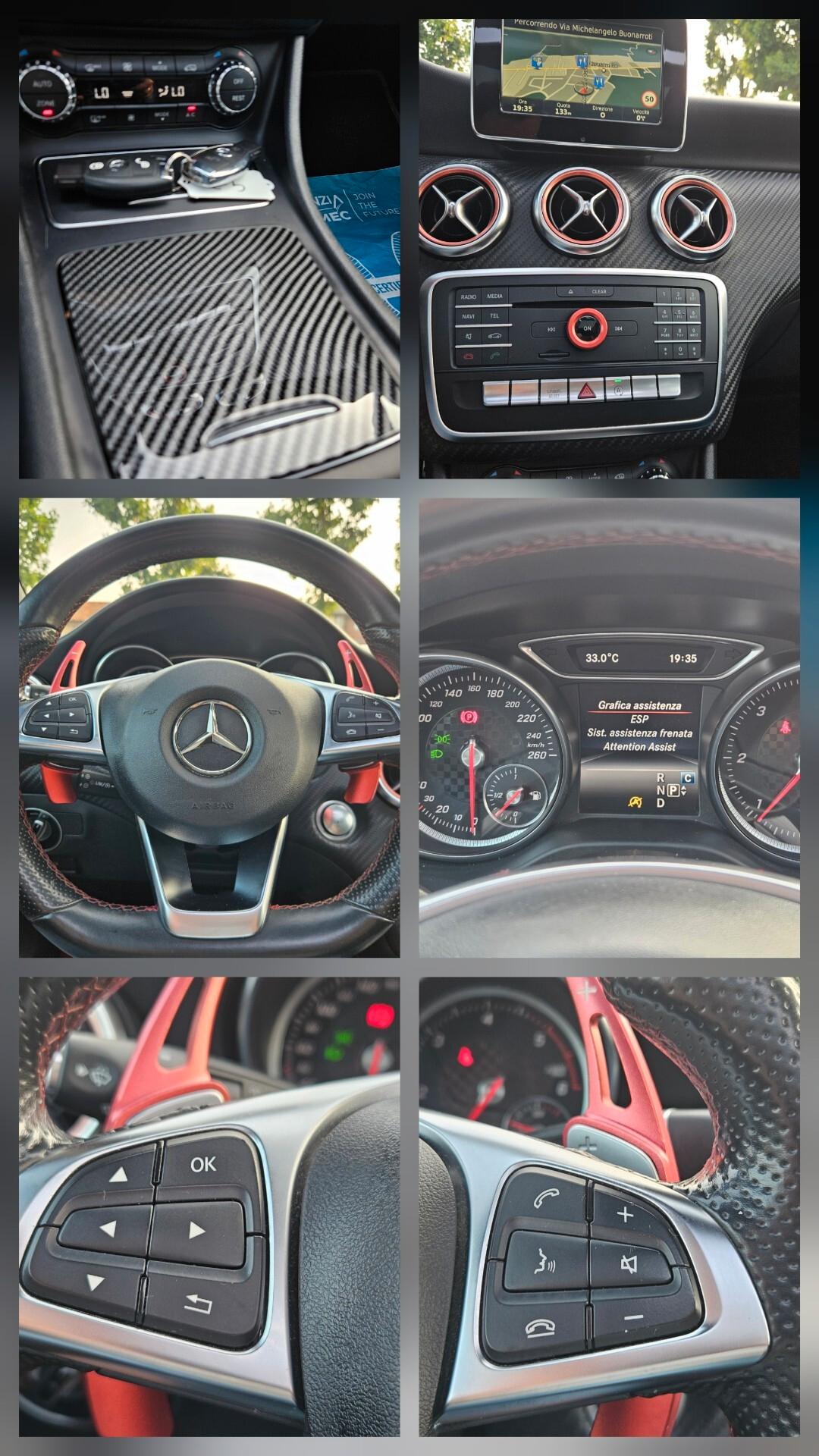 Mercedes-benz A 160d Pak AMG automatico TETTO