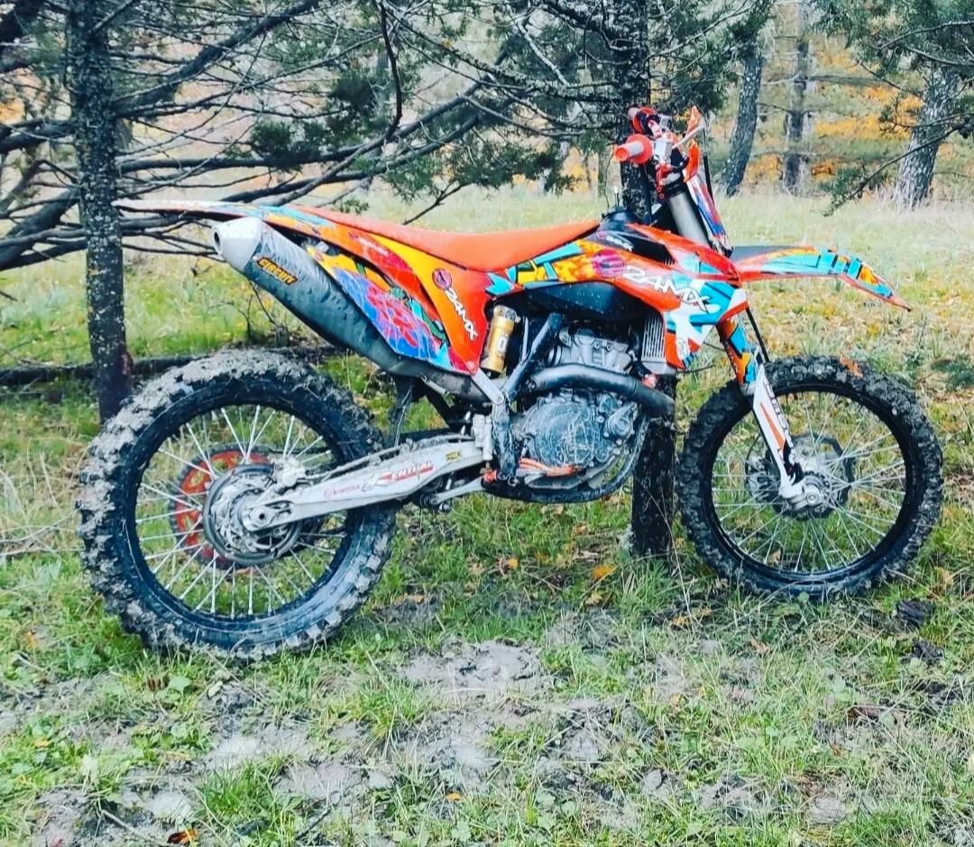 Ktm 450 SX-F cross 4 rapporti