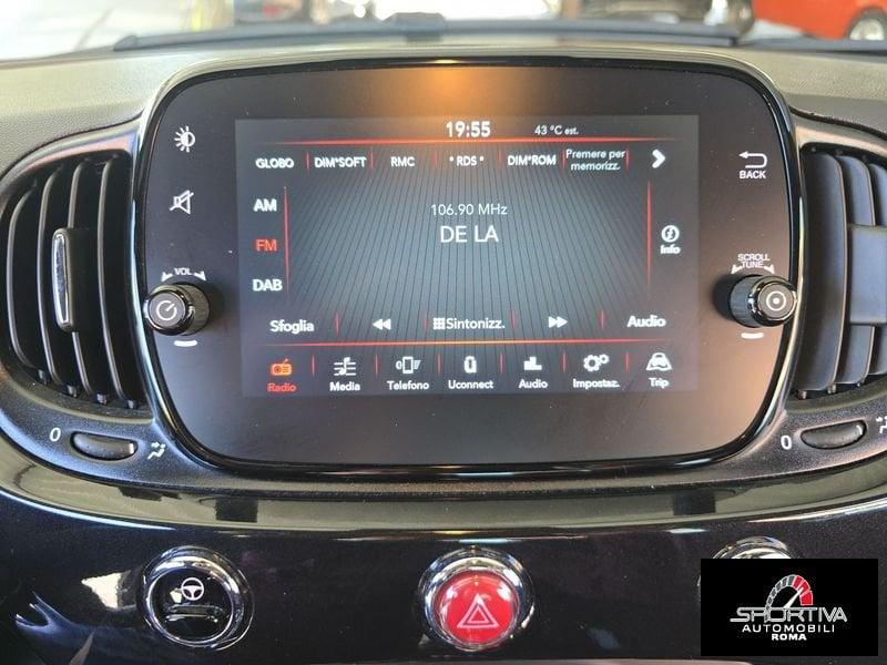 FIAT 500 PROMO 119,00 EURO MENSILI 19.000 KM SCHERMO GRANDE BLACK UNIPRO!