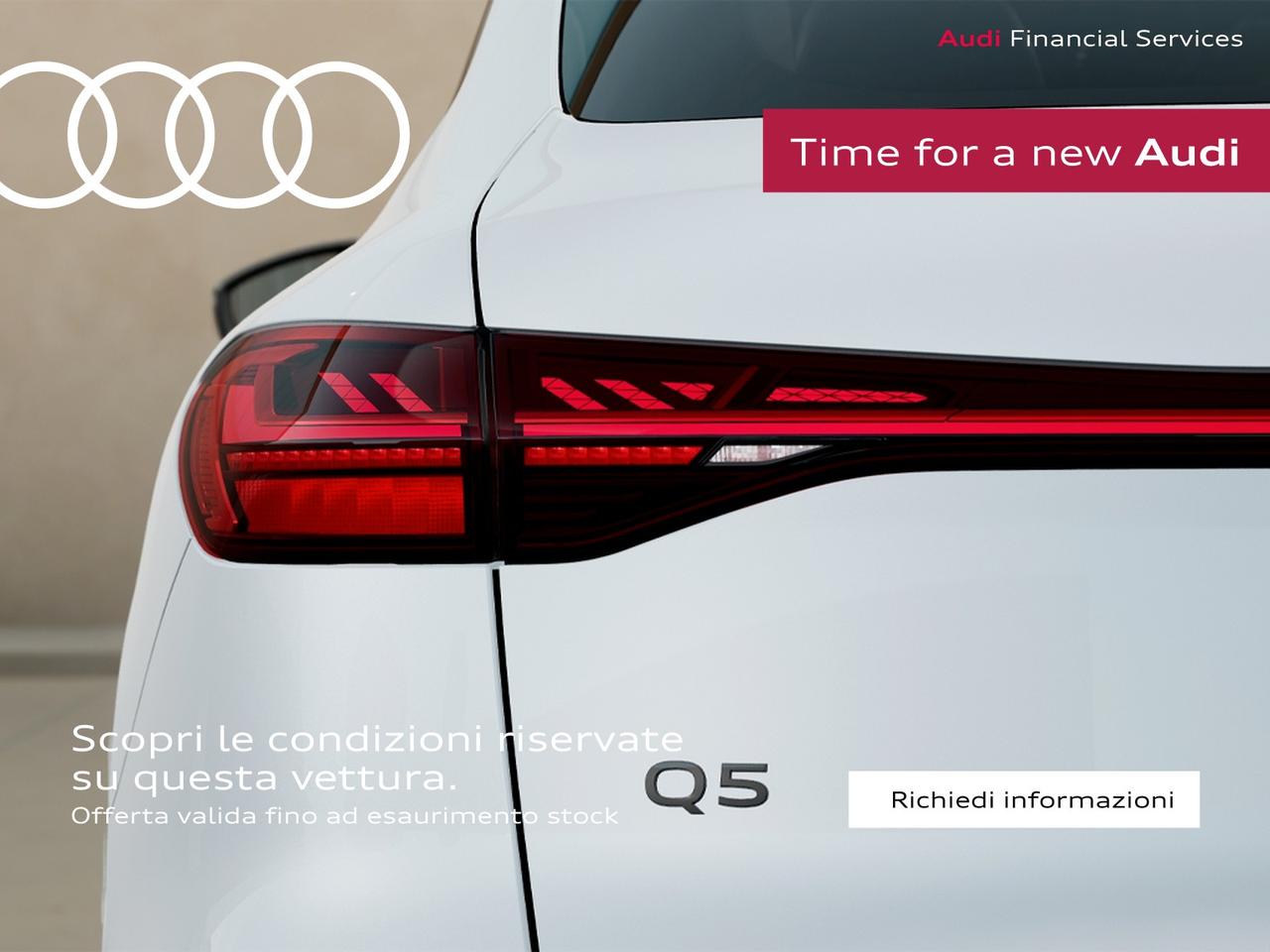 Audi Q5 sportback 2.0 tfsi mhev+ s line edition quattro 204cv s-tronic
