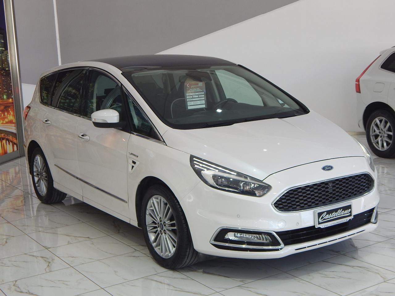 Ford S-Max 2.0 TDCI Vignale 7P. TETTO-NAVI-PELLE-PARK-LED