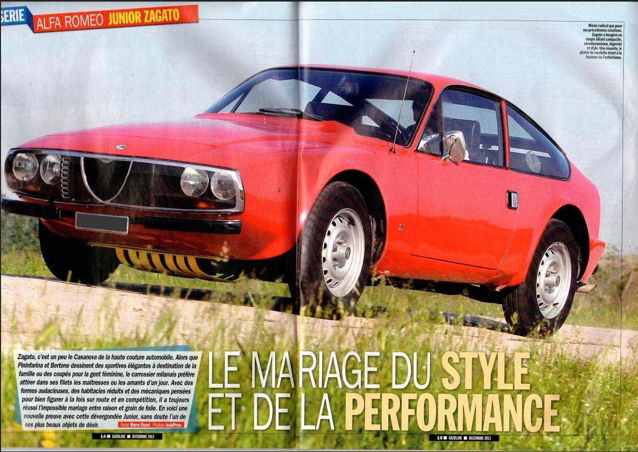 Alfa Romeo gt Junior Zagato 1300