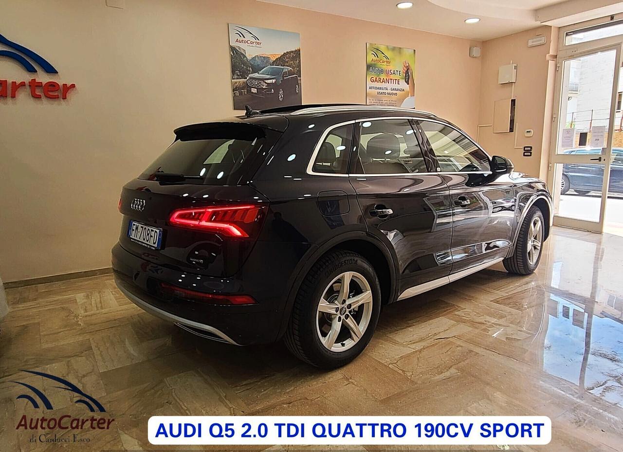 Audi Q5 2.0 TDI 190CV QUATTRO *TETTO-PELLE-XENO*