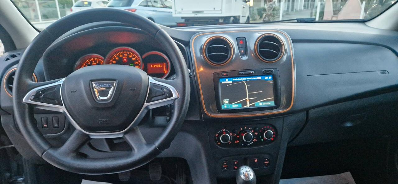 Dacia Sandero Stepway 1.5 DIESEL 90CV 06/17 KM 113000 ITALIANA +NAVI+TELECAMERA
