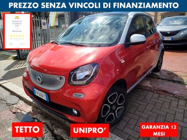 SMART FORFOUR 1.0 PASSION *PREZZO VERO* UNIPRO' TETTO KM CERTIFICATI ITALIANA