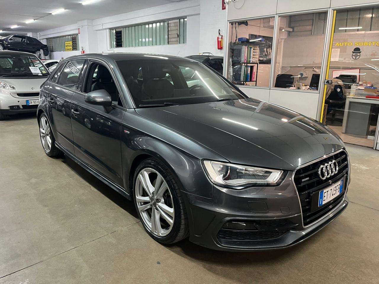 A3 2.0 Tdi 184cv QUATTRO s-tronic S-LINE euro 6