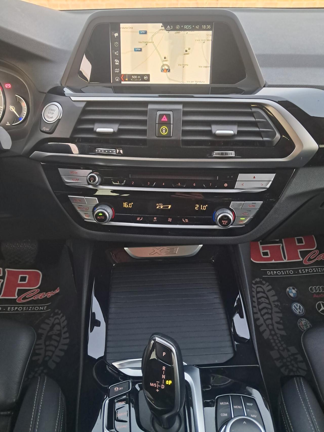 Bmw X3 20d-190cv-XLine-PELLE*LED*RADAR