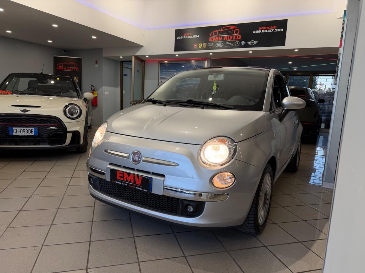 Fiat 500 1.2 benzina automatica ok neopatentati