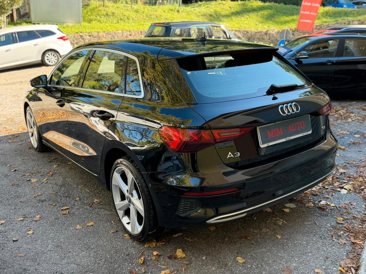 Audi A3 SPB 30 TDI S line edition GARANZIA 1 ANNO