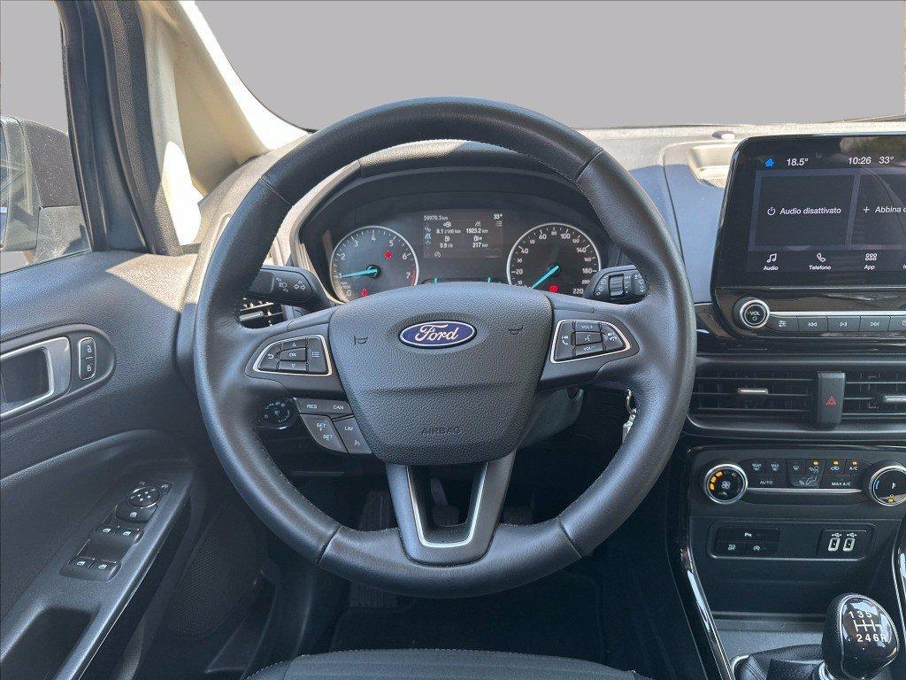 FORD EcoSport 1.0 ecoboost Titanium s&s 125cv my19 del 2021