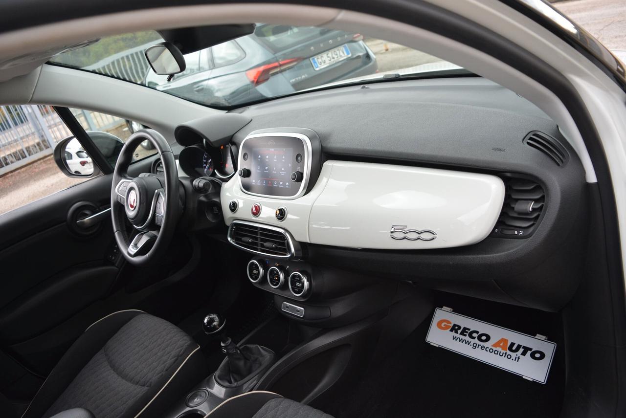 Fiat 500X 1.3 Mjet 95 CV Bicolor telecamera