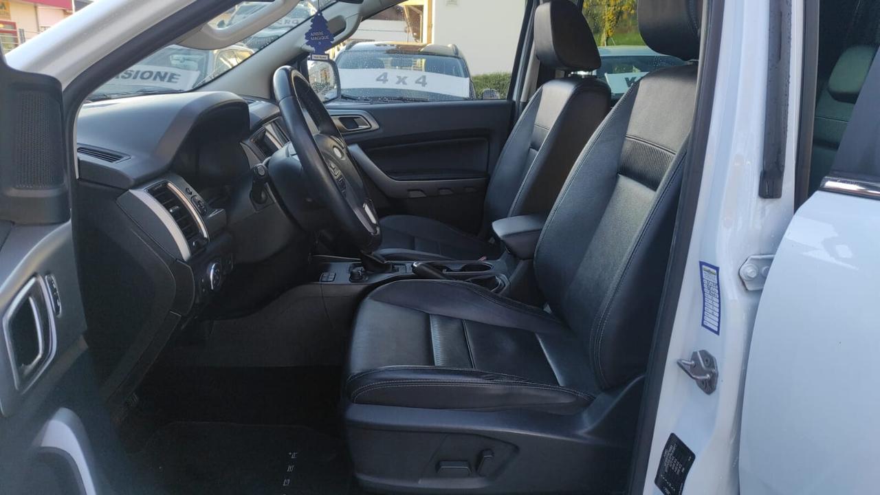 FORD RANGER 2.0 AUTOMATICA 213 CV DC Limited GANCIO TRAINO