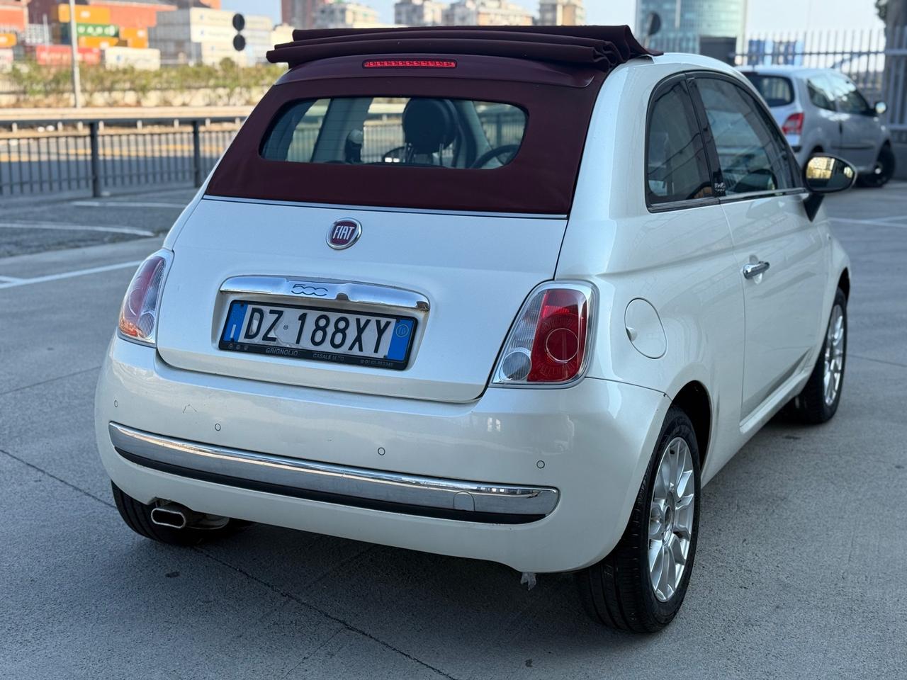 Fiat 500 C 1.2 Lounge cabrio unico propietario