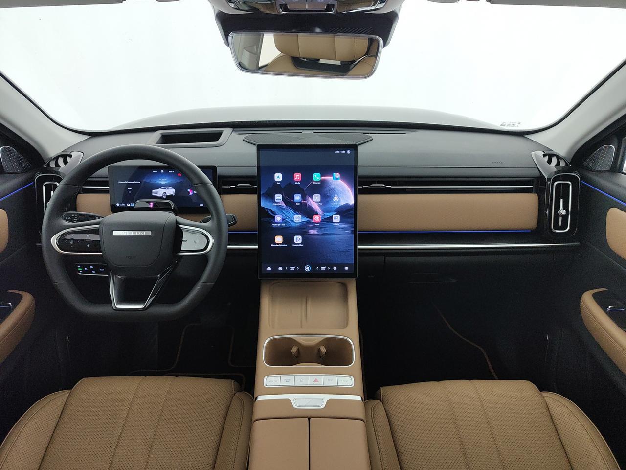 JAECOO JAECOO 7 SHS-P PHEV 1.5TGDI DHT1 Exclusive - Interni Marrone