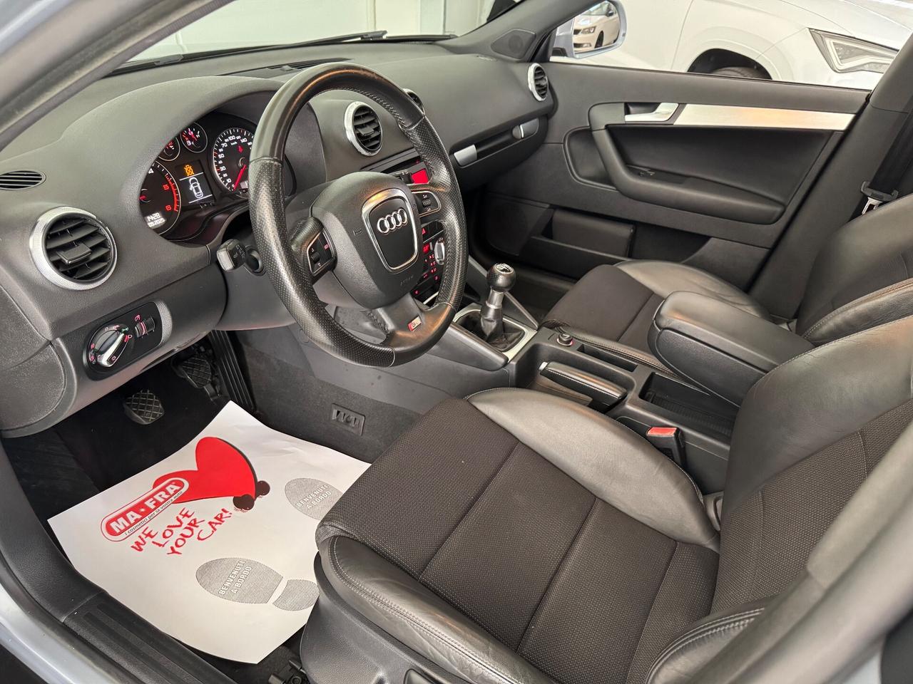 Audi A3 SPB 2.0 TDI S-LINE TETTO APRIBILE