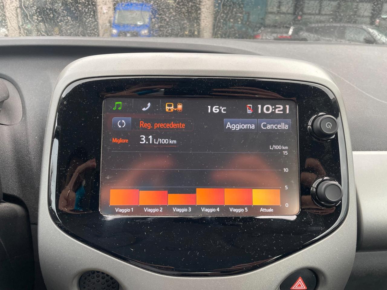 Toyota Aygo 1.0 VVT-i 69 CV 5 porte x-wave PREZZO REALE