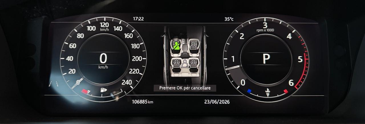 Land Rover Range Rover Sport HSE Dynamic 3.0cc 249cv Tetto apribile Impianto Meridian