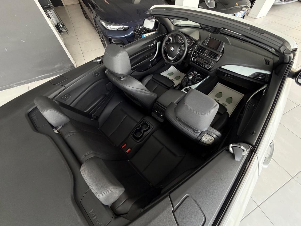 Bmw 218i Cabrio Sport Bianco Perla