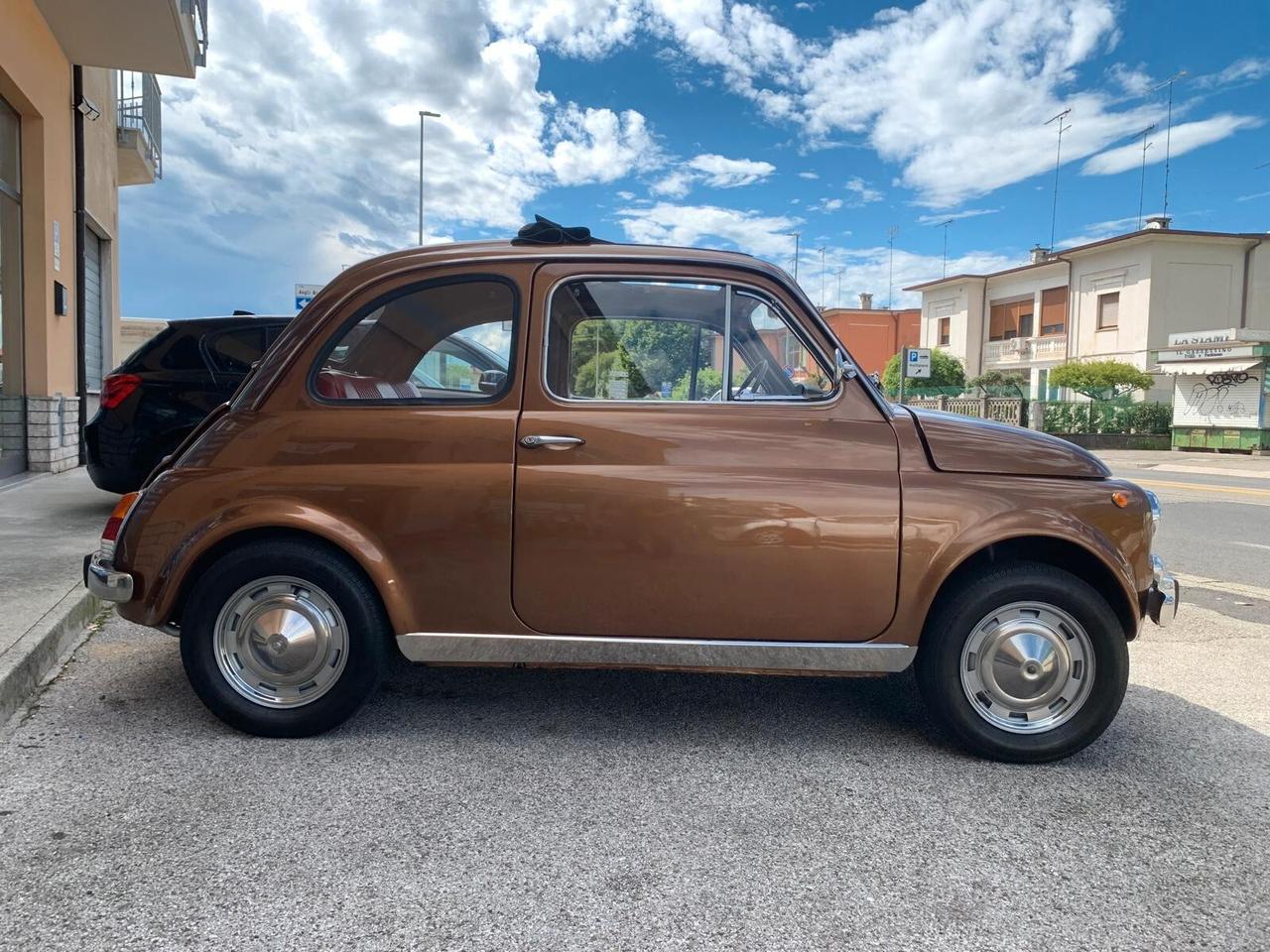 Fiat 500 My car Francis Lombardi ASI T. Oro Restaurata