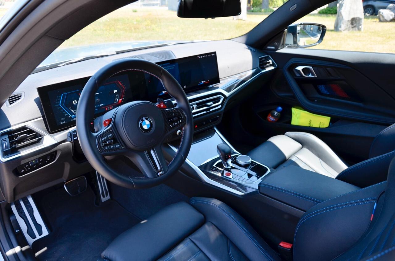 BMW M2 COUPE 3.0 460cv DKG, GARANZIA UFF BMW, BOLLO 1/2026, EURO 6E, HI-FI HARMAN/KARDON, HIGH BEAM, PERMUTE