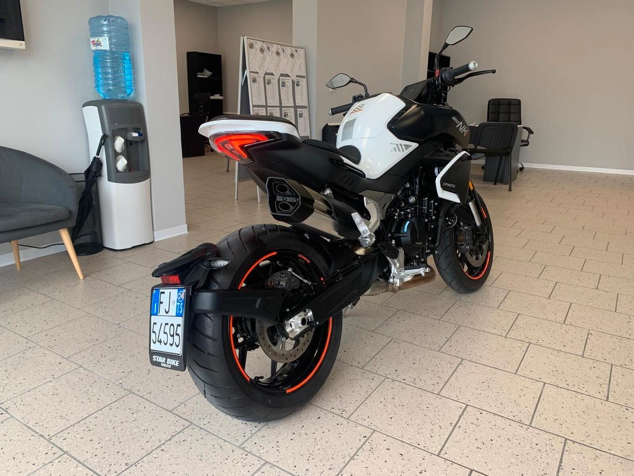 Cf Moto 800 NK ADVANCED garanzia