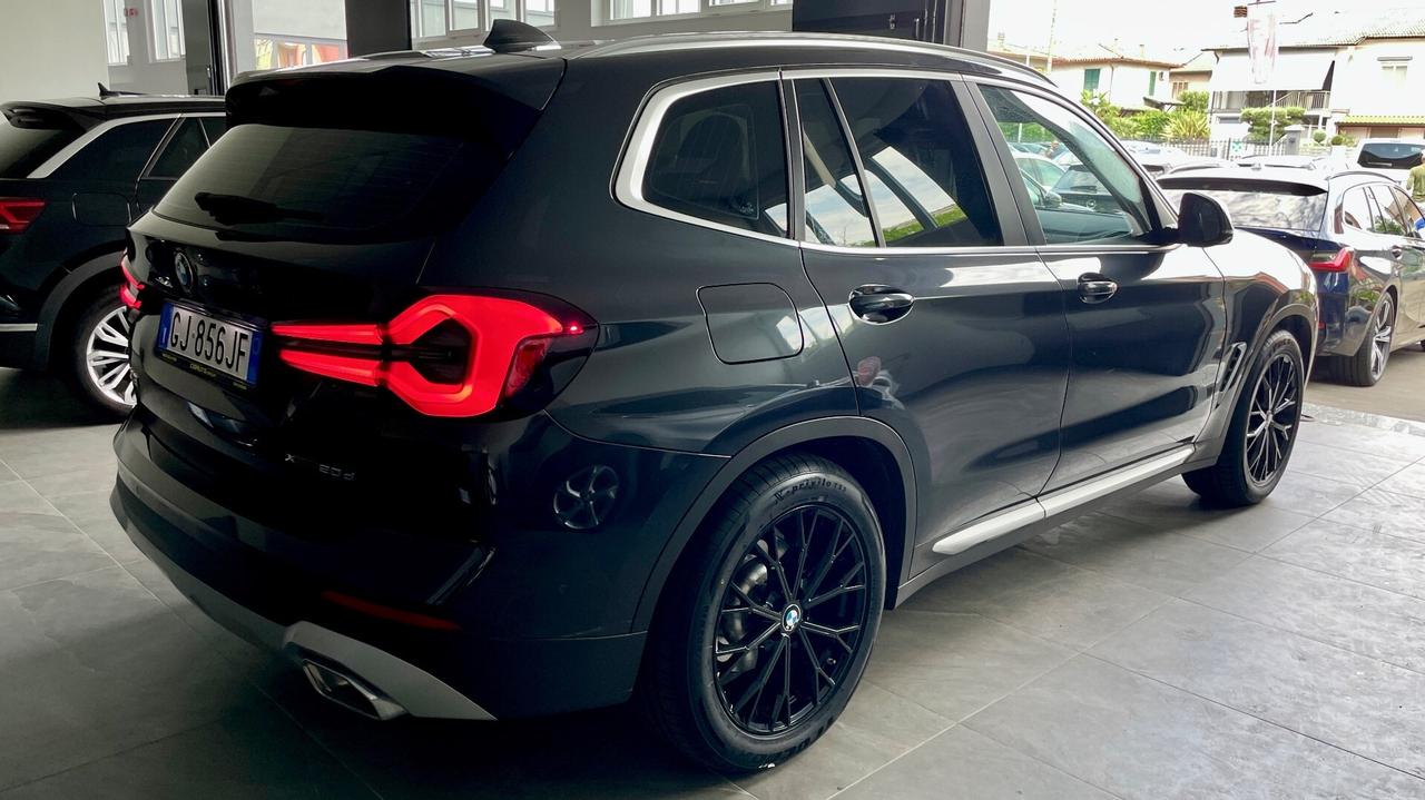 BMW X3 X-DRIVE 20D 48V 2.0 BUSINESS ADVANTAGE 190 CV - FULL LED, PELLE, TELECAMERE 360°