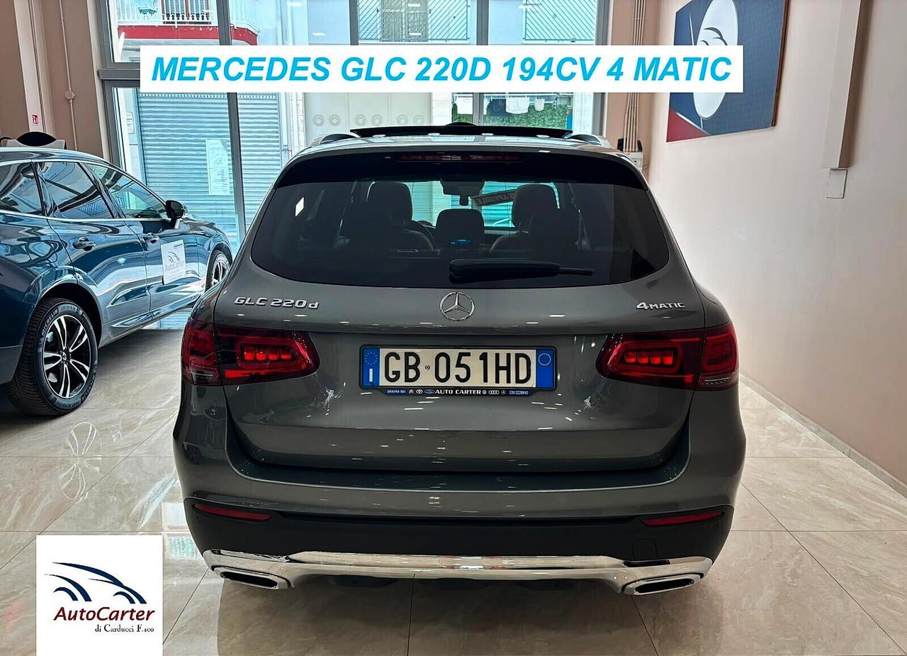 Mercedes GLC 220d 4Matic**DOPPIO TETTO**FULL