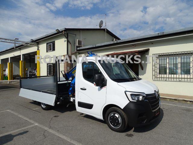 RENAULT Master 145CV CASSONE FISSO E GRU+ RADIOCOMANDO ORDINABILE