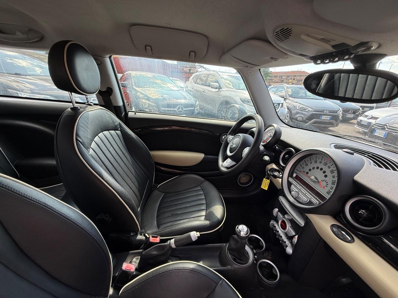 Mini 1.6 16V Cooper/rate/permute/garanzia/pelle/