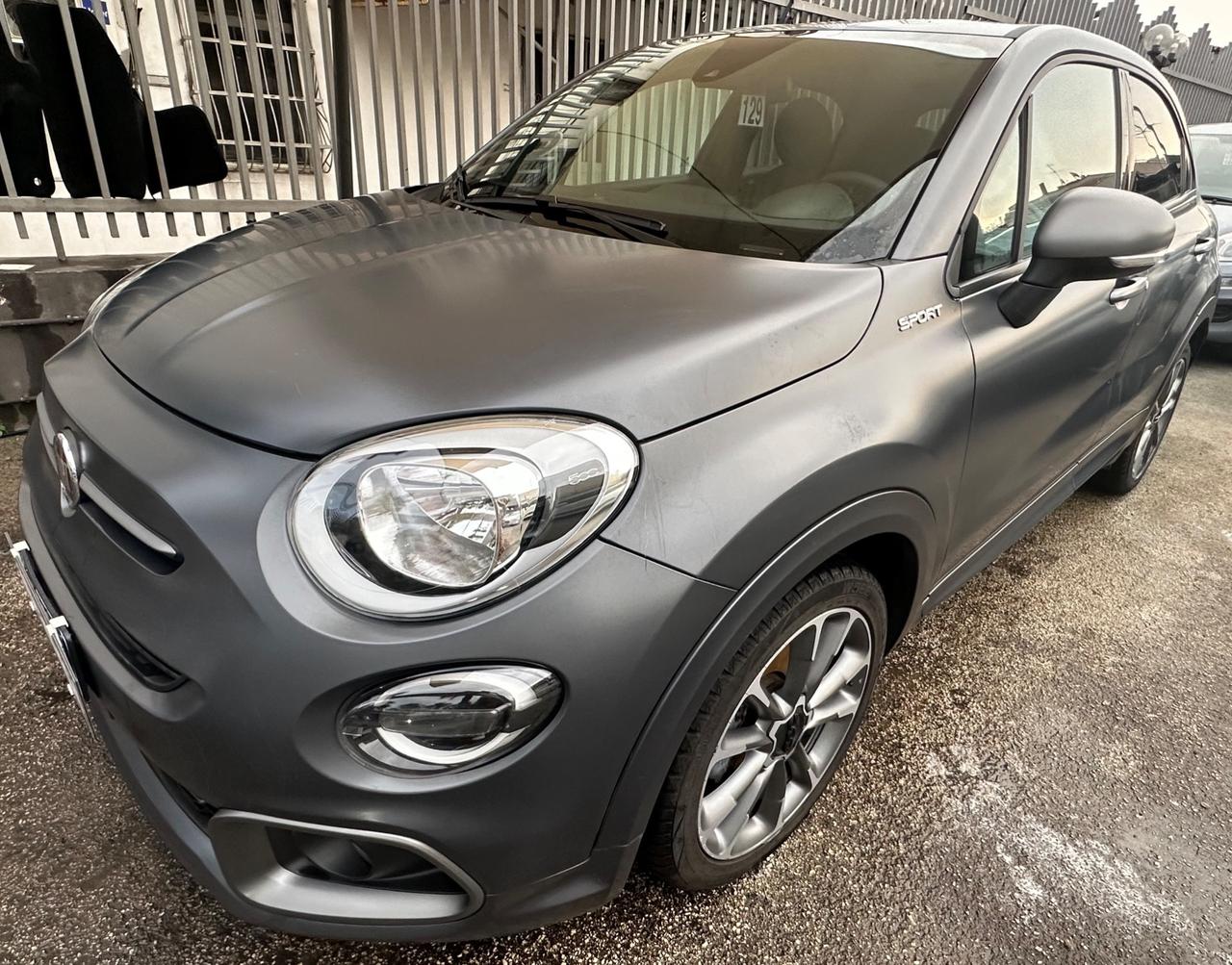 Fiat 500X 1.6 MultiJet 130 CV Sport 2022 Grigio satinato unica