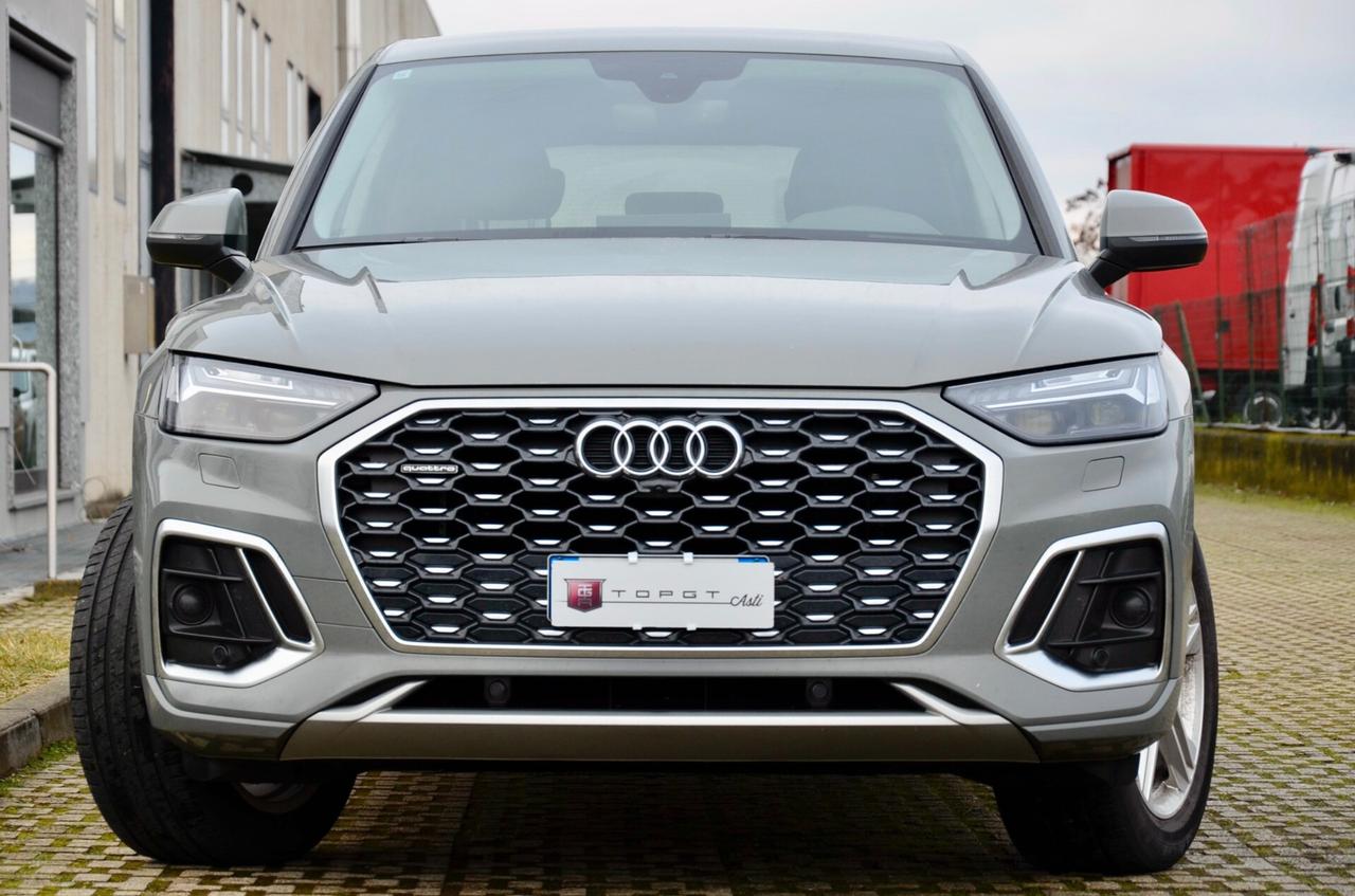AUDI Q5 SPB 40 2.0 TDI MHEV S-LINE EDITION QUATTRO 204cv S-TRONIC, UFF ITALIANA, EURO 6D, FULL LED, RETROCAMERA, APPLE ANDROID, 19", PERMUTE
