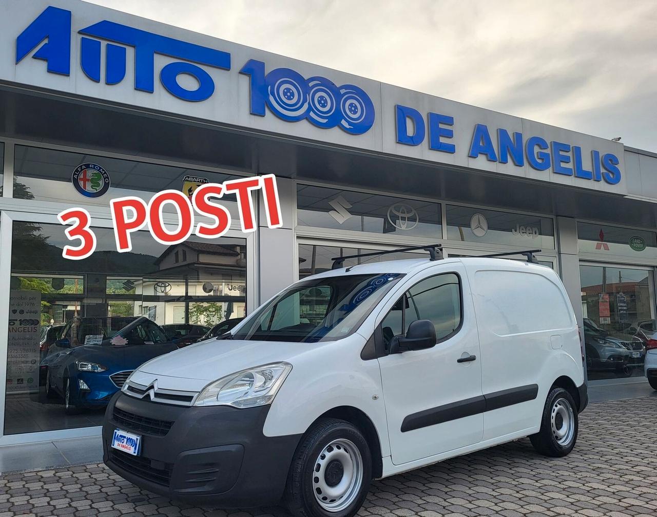 Citroen Berlingo 1.6 HDi 90 CV 3 posti Club L1 AUTOCARRO *** ACCESSORIATO ***