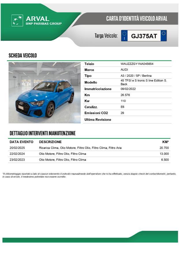 Audi A3 Sportback 45 1.4 tfsi e S-line edition s-tronic Black pack