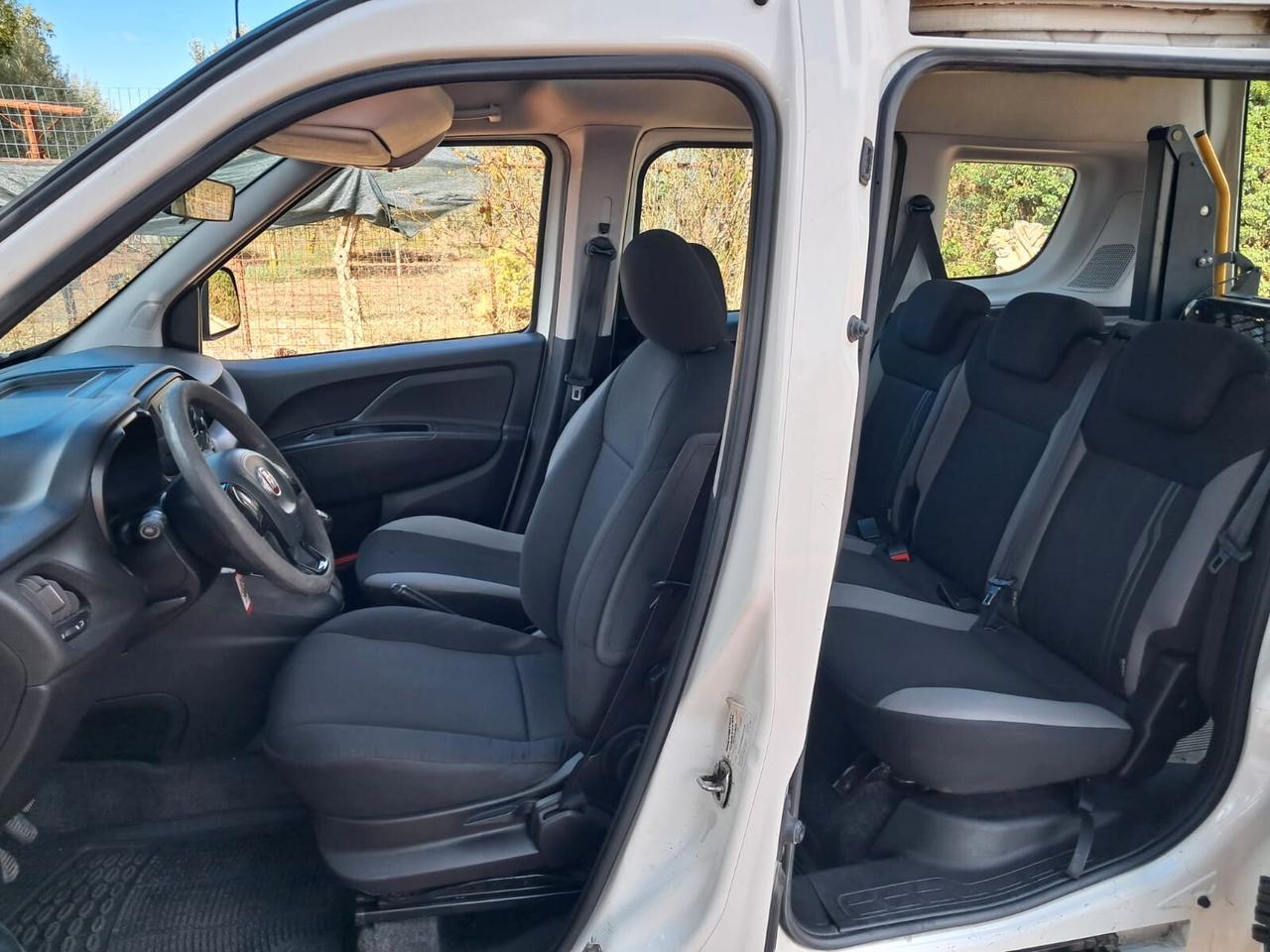 Fiat Doblo Doblò EURO6 TETTO ALTO TRASPORTO DISABILI PEDANA ELETTROIDRAULICA