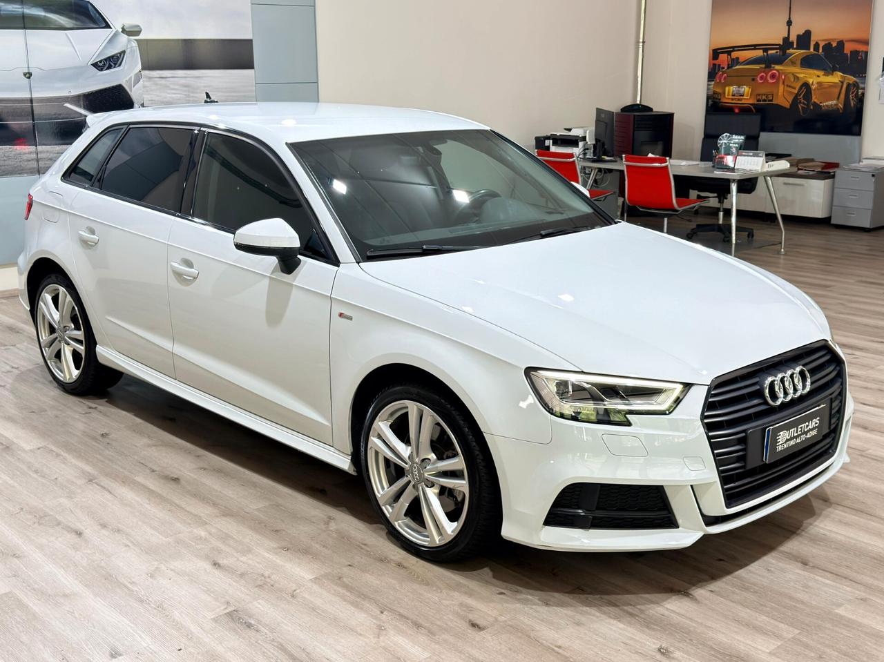 AUDI A3 SPB 35 2.0TDI 150cv S-LINE S-TRONIC