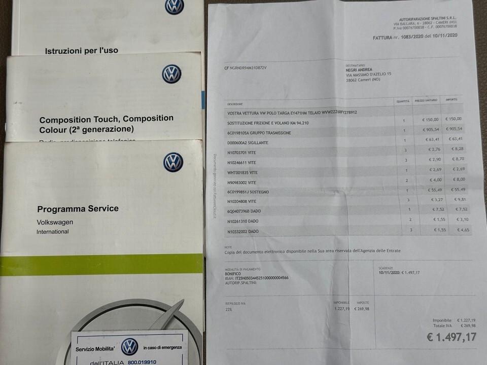 VW Polo 5p 1.4 tdi Comfortline - Neopatentati