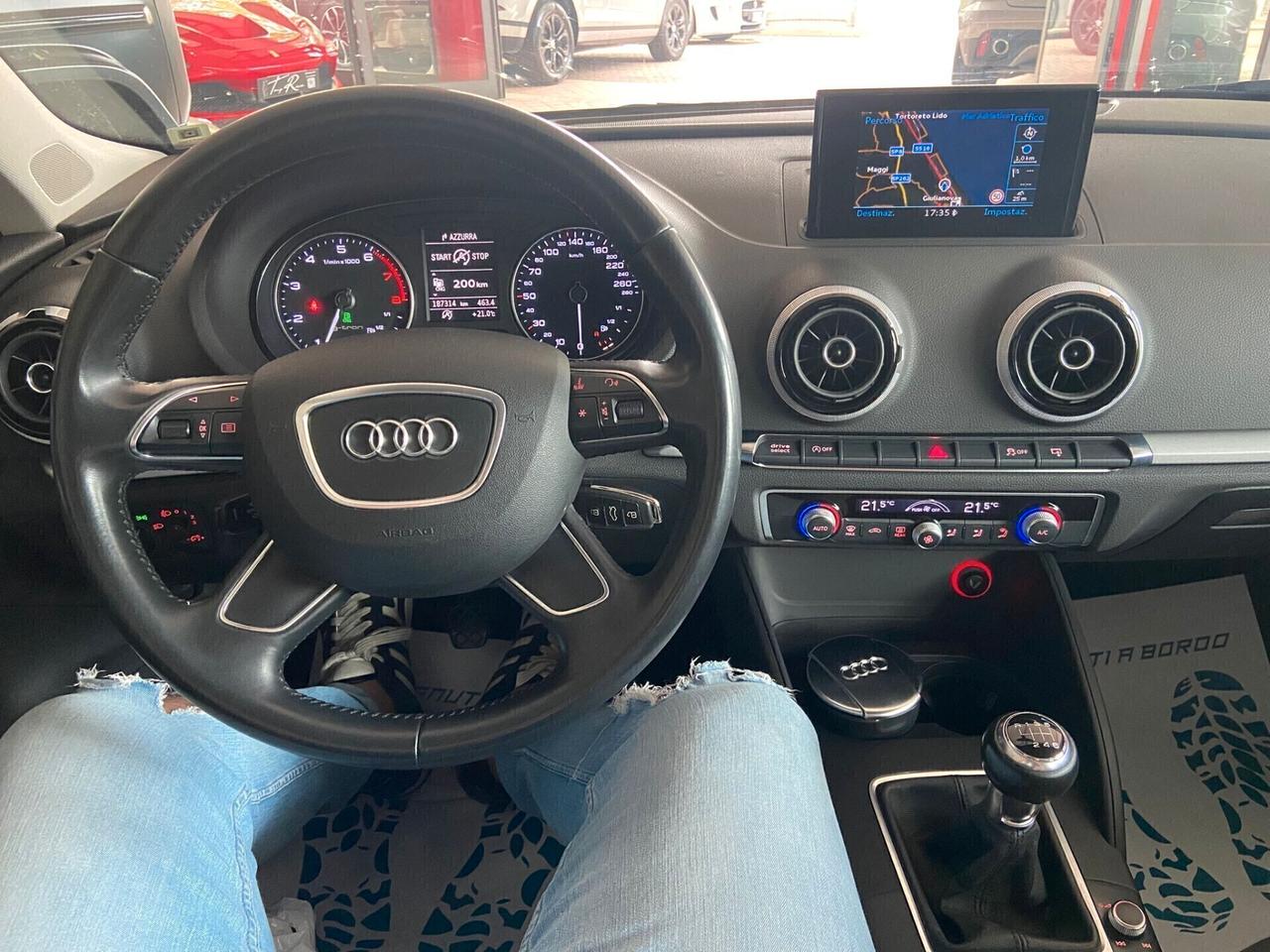 Audi A3 1.4 g-tron METANO UNICO PROPRIETARIO