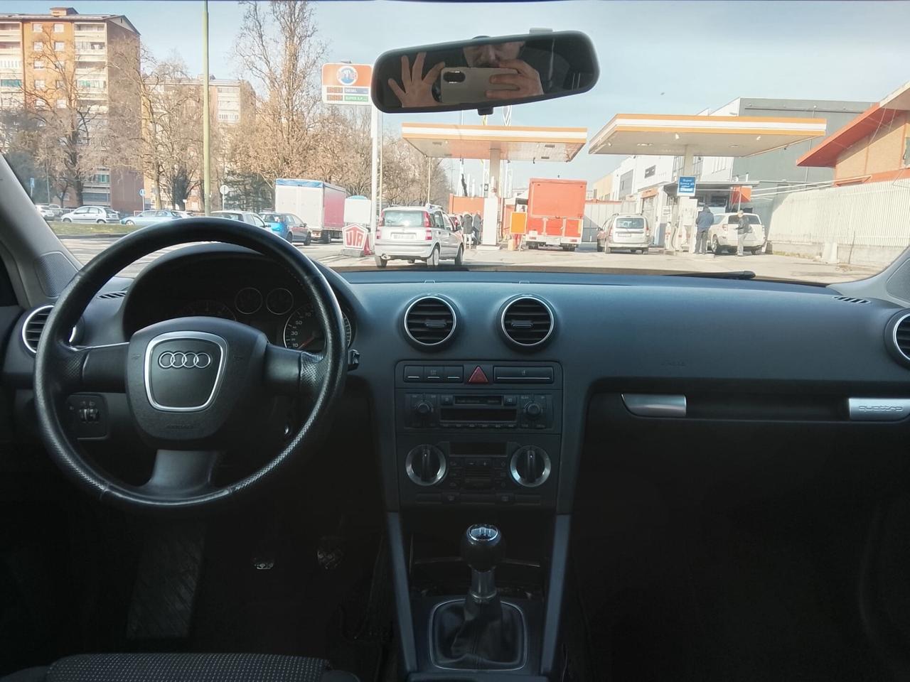 Audi A3 sportback 2.0 turbo benzina 4x4 200 cv