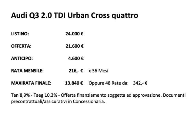 AUDI Q3 2.0 TDI quattro Advanced Plus
