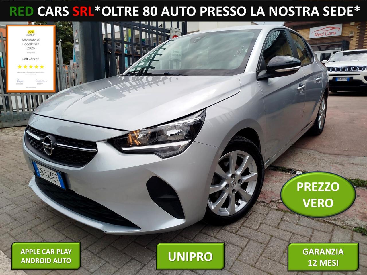 CORSA 1.2 -75cv *PREZZO VERO* KM CERTI- IVA DEDUCIBILE