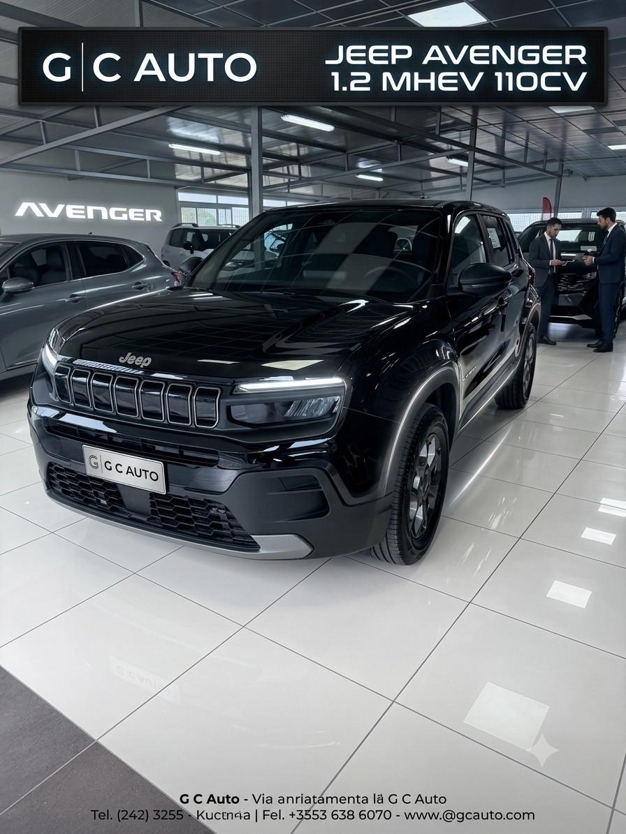 Jeep Avenger 1.2 Turbo 110 CV MHEV Altitude KM0