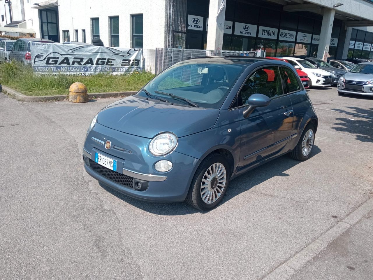 Fiat 500 lounge TETTO APRIBILE OK NEOPATENTATI