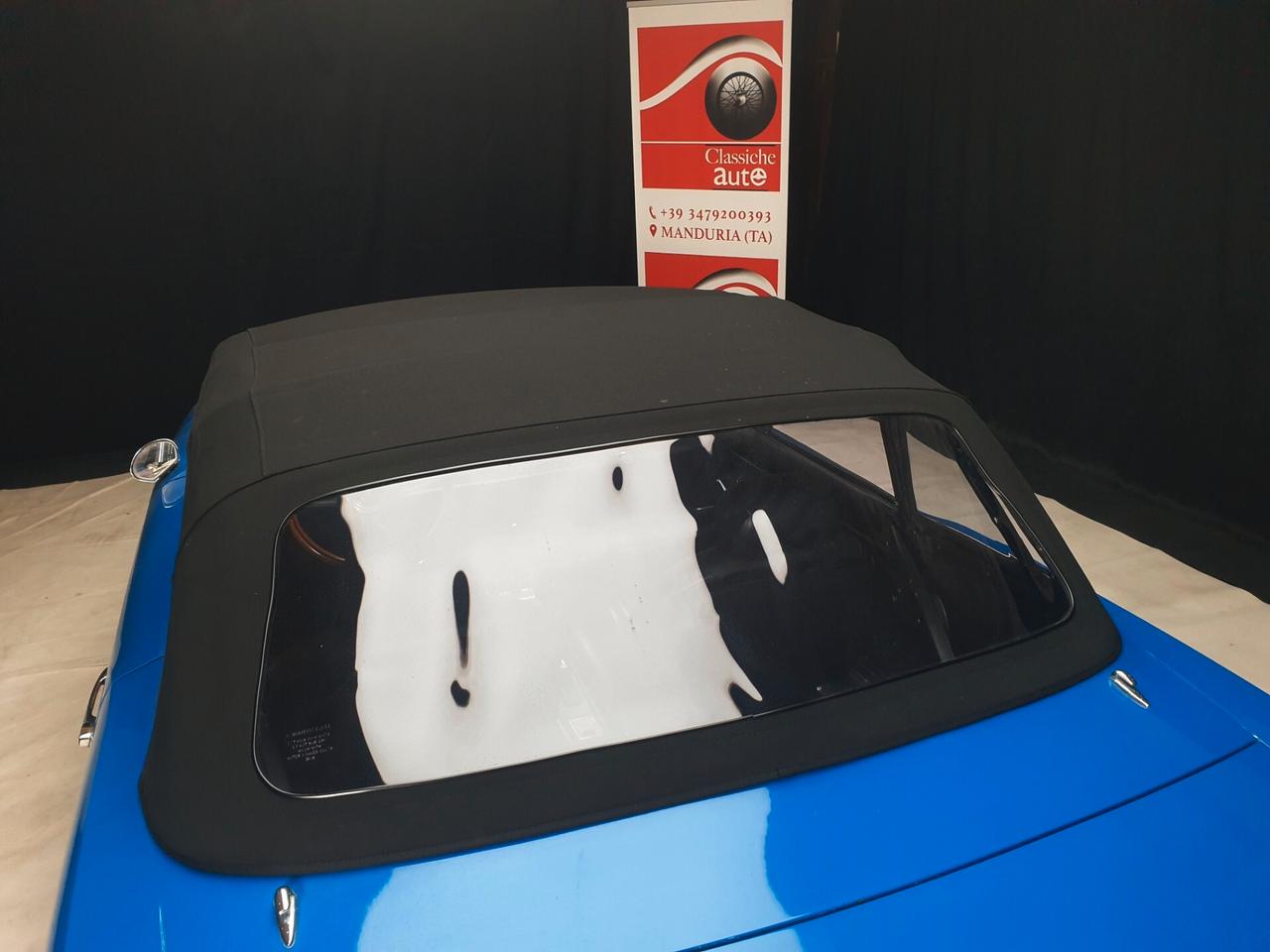 Fiat 124 Spider 1.4cc certif. ASI con C.R.S